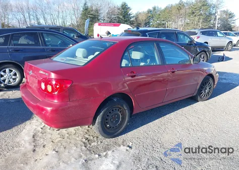 2007 Toyota Corolla Le из США, поврежденный, VIN 2T1BR32E67C849638
